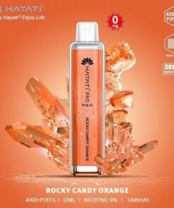 Hayati Pro Max 4000 - Rocky Candy Orange - Κουτί των 10