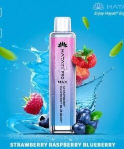 Hayati Pro Max 4000 - Φράουλα Βατόμουρο Μύρτιλο - Κουτί των 10