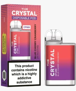 Αγοράστε το Crystal CP600 Vape μιας χρήσης - Blue Cherry Cranberry - Κουτί των 10