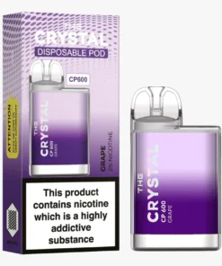 Το Crystal CP600 Vape μιας χρήσης - Σταφύλι - Κουτί των 10
